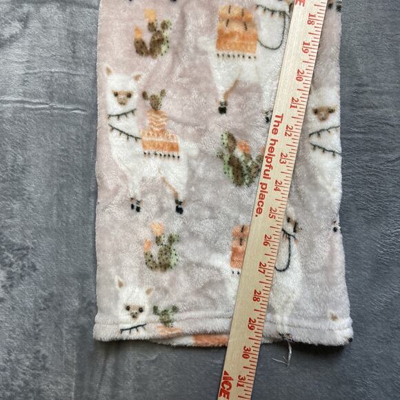 Daydream By Berkshire Home Fluffy Llama Pajama Pants Women's Size L Patterned - Picture 5 of 11